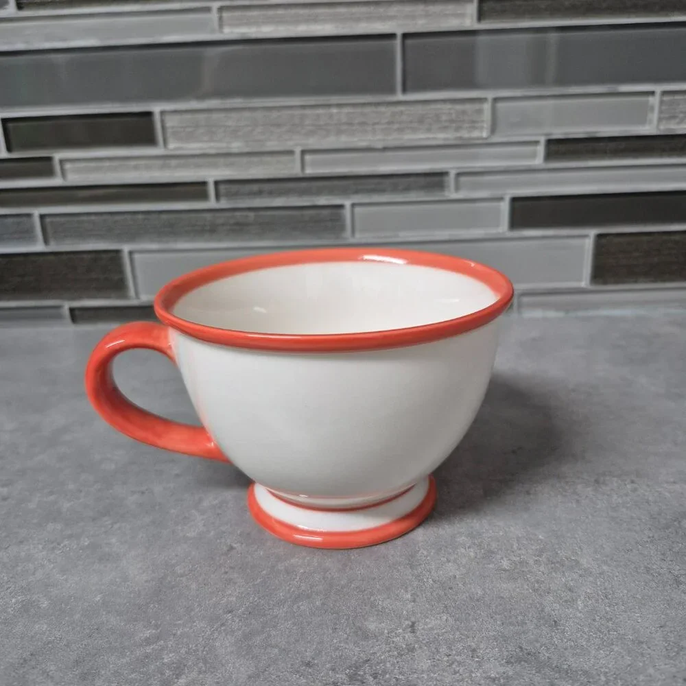 2006 Starbucks Uplifting Footed Coffee Tea Mug Cup - Picture 3 of 8